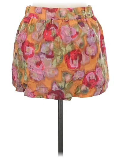 Pre-owned Jcrew Casual Skirt In Orange