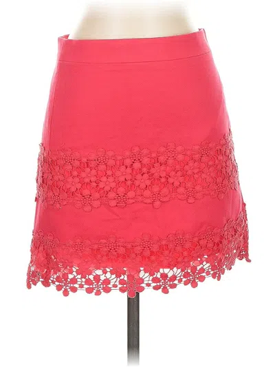 Pre-owned Jcrew Casual Skirt In Pink