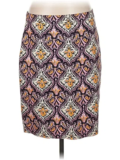 Pre-owned Jcrew Casual Skirt In Purple