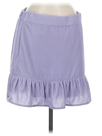 Pre-owned Jcrew Casual Skirt In Purple