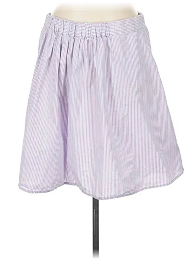 Pre-owned Jcrew Casual Skirt In Purple
