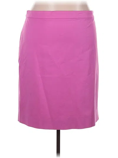 Pre-owned Jcrew Casual Skirt In Purple