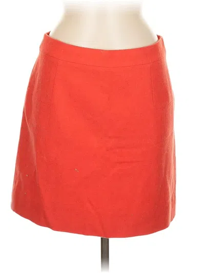 Pre-owned Jcrew Casual Skirt In Red