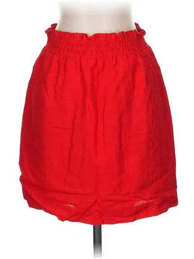 Pre-owned Jcrew Casual Skirt In Red