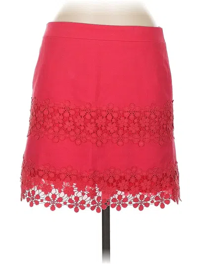 Pre-owned Jcrew Casual Skirt In Red