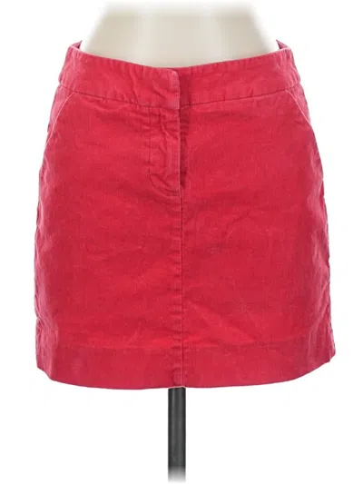 Pre-owned Jcrew Casual Skirt In Red