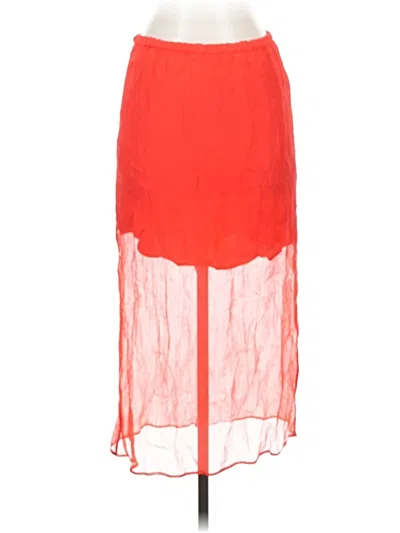 Jcrew Casual Skirt In Red
