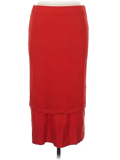 Jcrew Casual Skirt In Red
