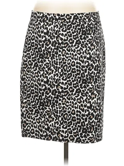 Pre-owned Jcrew Casual Skirt In Silver