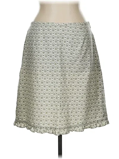 Pre-owned Jcrew Casual Skirt In Silver
