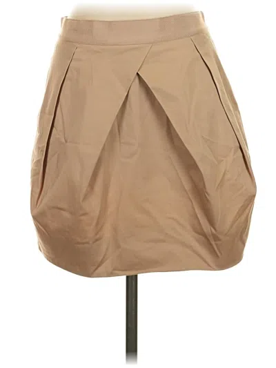 Pre-owned Jcrew Casual Skirt In Tan