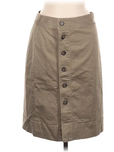 Pre-owned Jcrew Casual Skirt In Tan