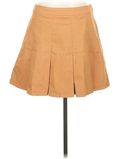 Pre-owned Jcrew Casual Skirt In Tan