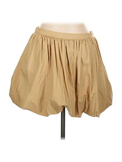 Pre-owned Jcrew Casual Skirt In Tan