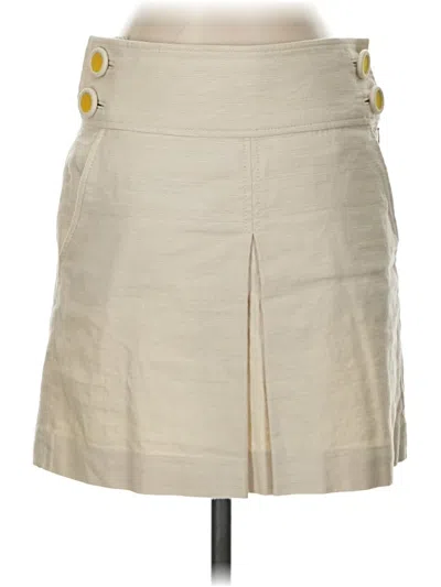 Pre-owned Jcrew Casual Skirt In Tan