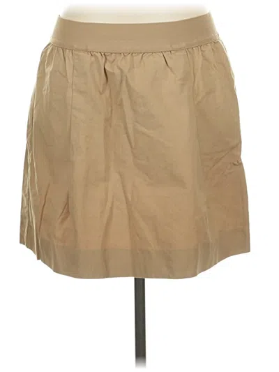 Pre-owned Jcrew Casual Skirt In Tan