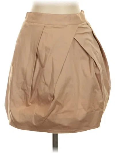 Pre-owned Jcrew Casual Skirt In Tan