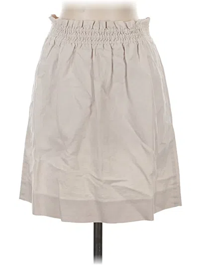 Pre-owned Jcrew Casual Skirt In Tan