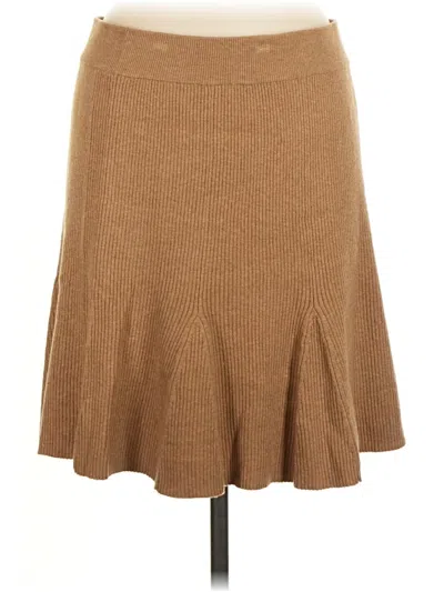 Pre-owned Jcrew Casual Skirt In Tan