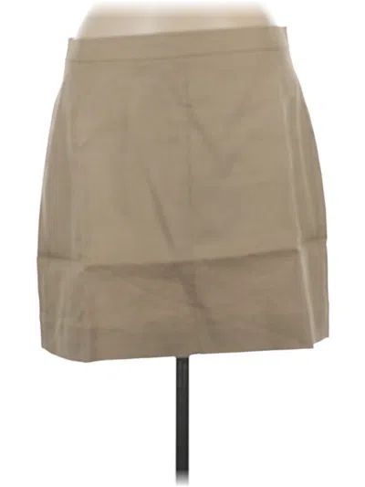 Pre-owned Jcrew Casual Skirt In Tan
