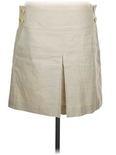 Pre-owned Jcrew Casual Skirt In Tan