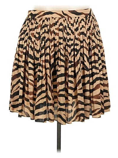 Pre-owned Jcrew Casual Skirt In Tan