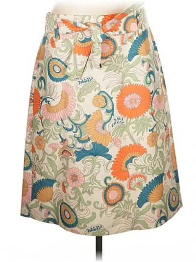 Pre-owned Jcrew Casual Skirt In Tan