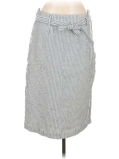 Pre-owned Jcrew Casual Skirt In White