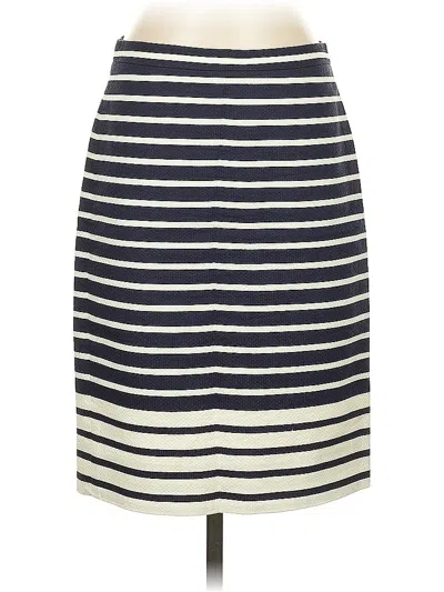 Pre-owned Jcrew Casual Skirt In White