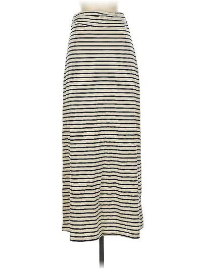 Pre-owned Jcrew Casual Skirt In White
