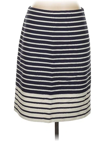Pre-owned Jcrew Casual Skirt In White