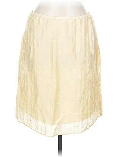 Pre-owned Jcrew Casual Skirt In White