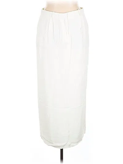 Jcrew Casual Skirt In White