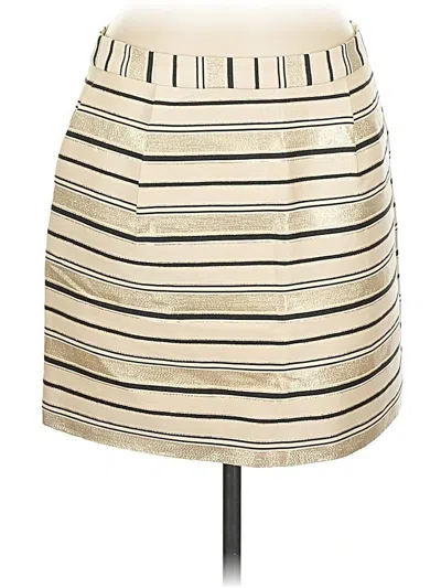 Pre-owned Jcrew Casual Skirt In White