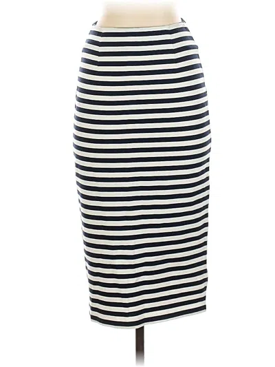 Pre-owned Jcrew Casual Skirt In White