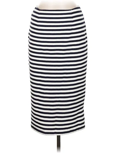 Pre-owned Jcrew Casual Skirt In White