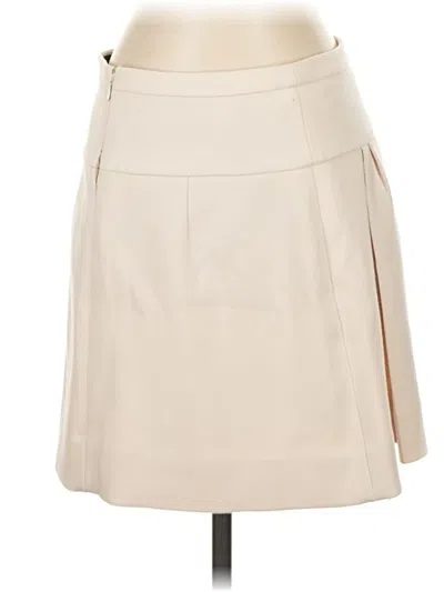Pre-owned Jcrew Casual Skirt In White