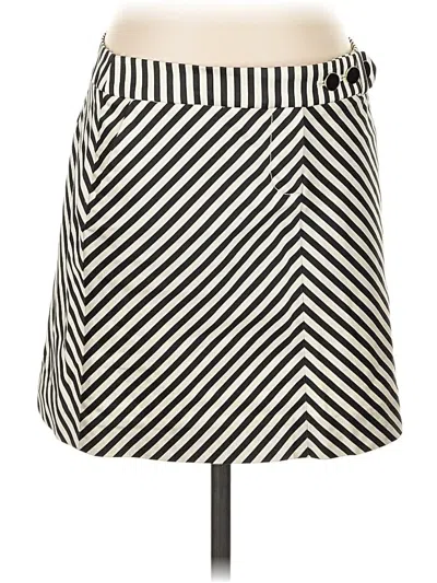 Pre-owned Jcrew Casual Skirt In White