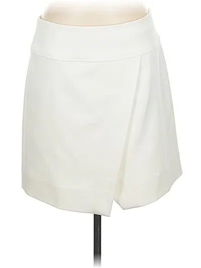 Pre-owned Jcrew Casual Skirt In White