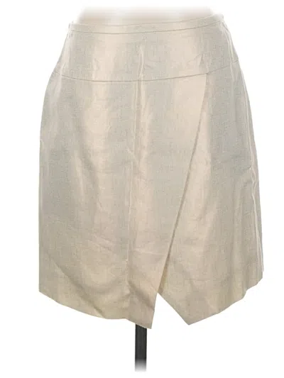 Pre-owned Jcrew Casual Skirt In White