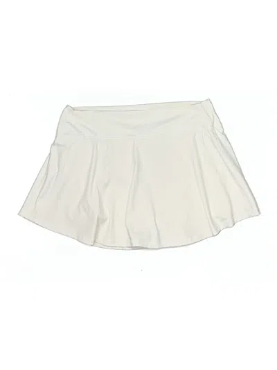 Pre-owned Jcrew Casual Skirt In White