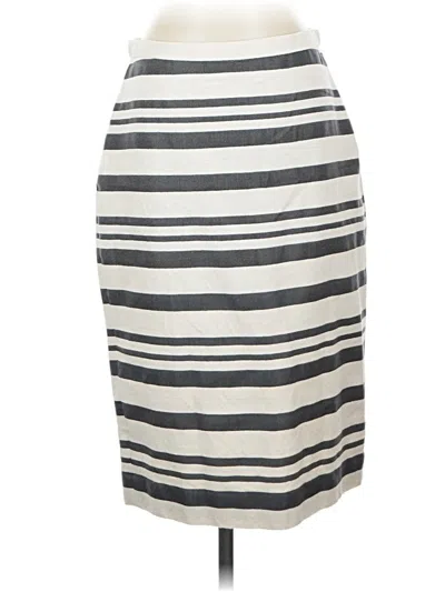 Pre-owned Jcrew Casual Skirt In White
