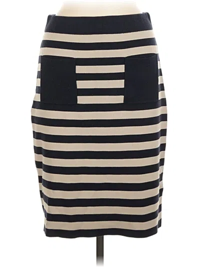 Pre-owned Jcrew Casual Skirt In White