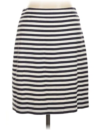 Pre-owned Jcrew Casual Skirt In White