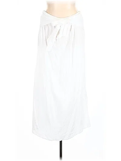 Pre-owned Jcrew Casual Skirt In White
