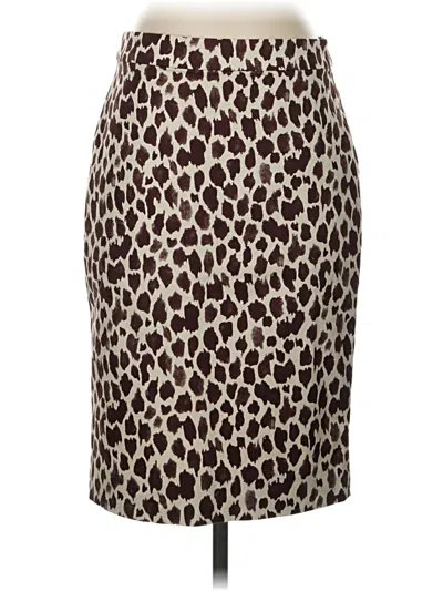 Jcrew Casual Skirt In White