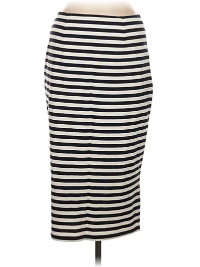 Pre-owned Jcrew Casual Skirt In White