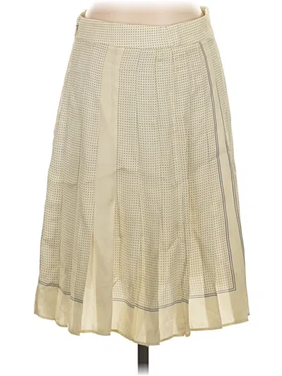 Pre-owned Jcrew Casual Skirt In White