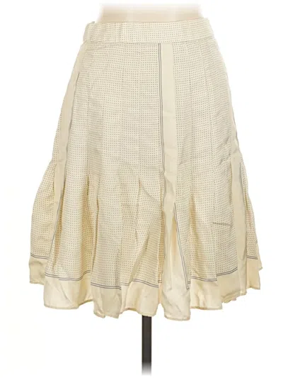 Pre-owned Jcrew Casual Skirt In White