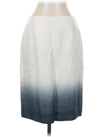 Pre-owned Jcrew Casual Skirt In White